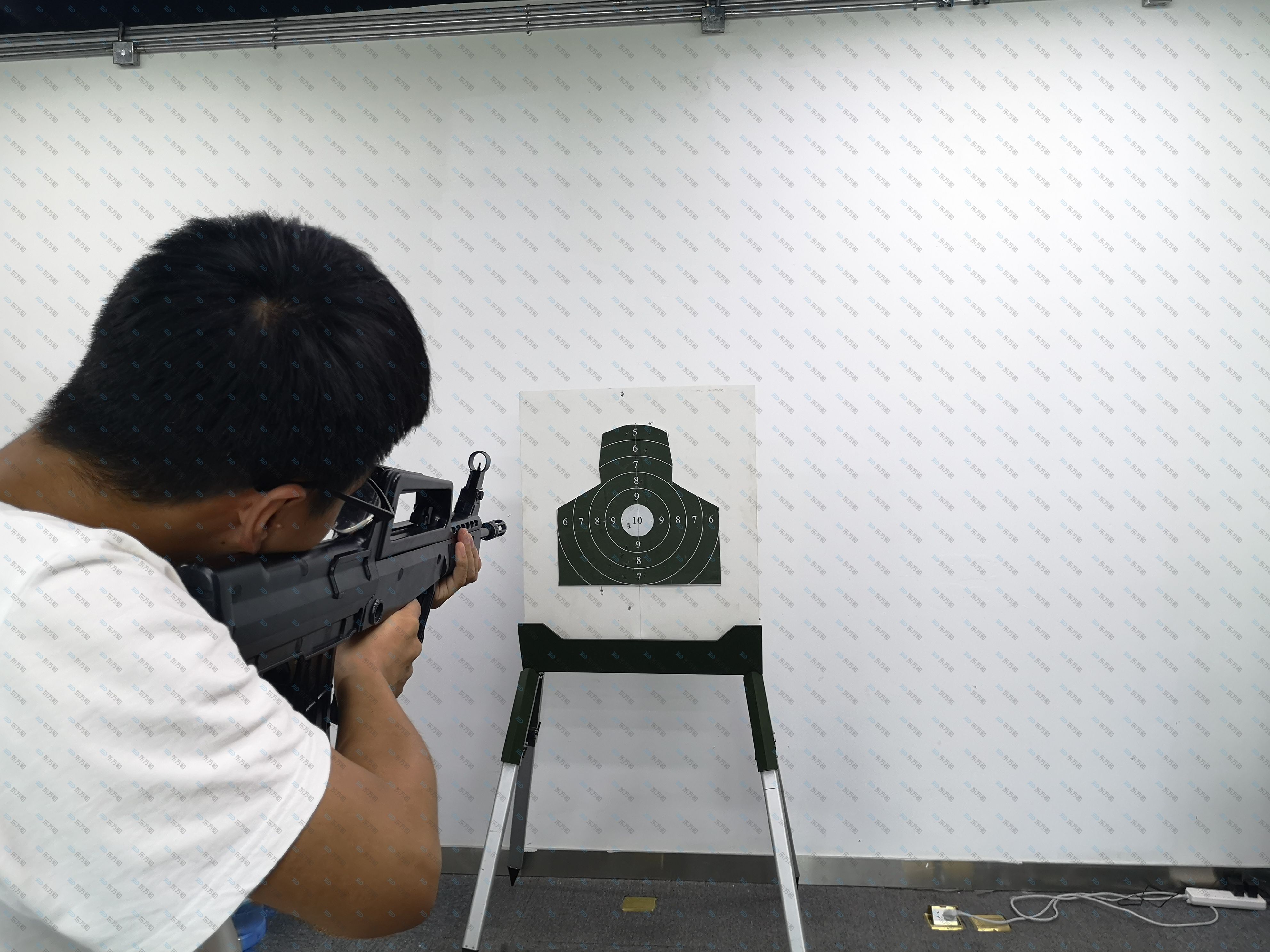 东方和视觉靶可适配哪些射击训练需求，其功能设计有何特点？